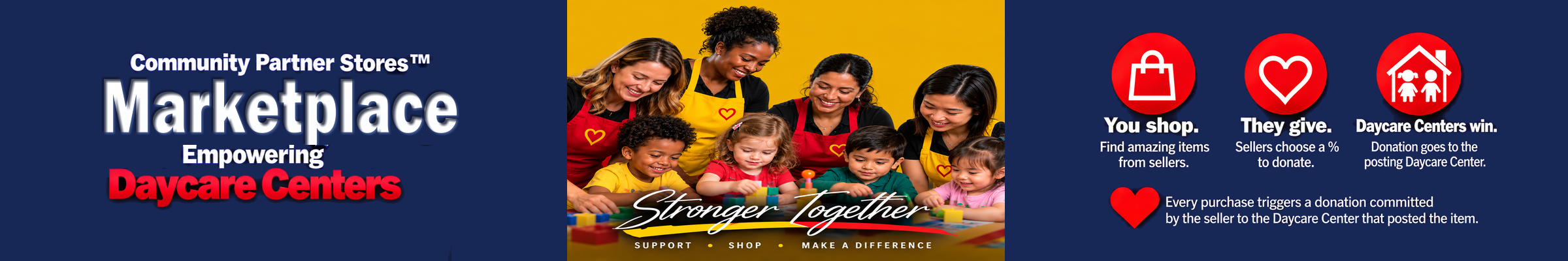 Community Partner Stores Marketplace — Empowering Daycare Centers